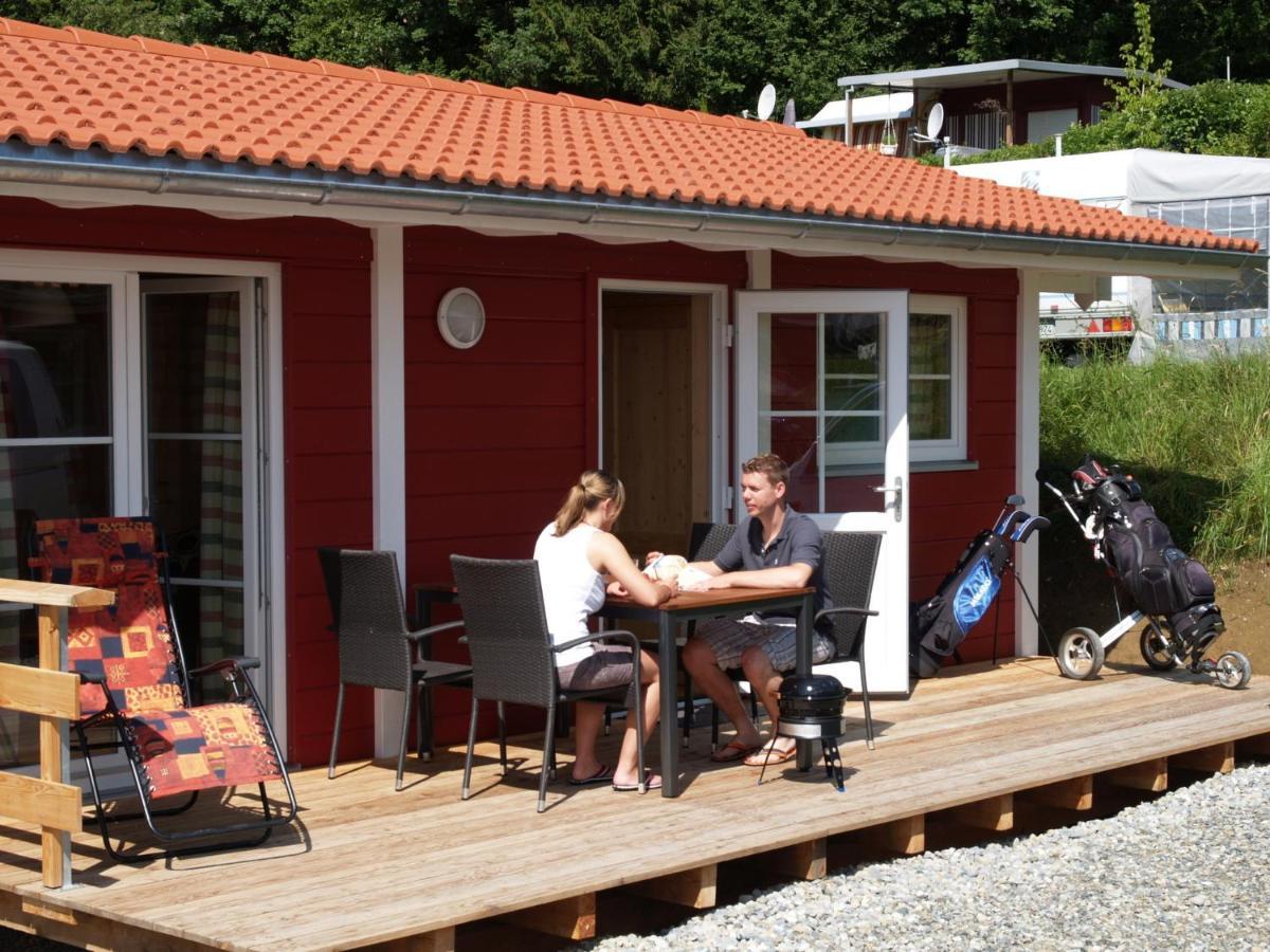 Blockhaus Campingplatz Alpenblick Weiler-Simmerberg Exterior foto