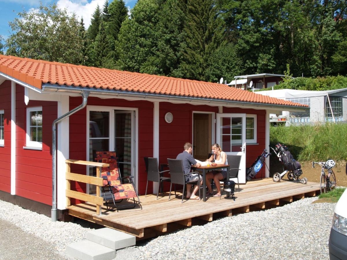 Blockhaus Campingplatz Alpenblick Weiler-Simmerberg Exterior foto