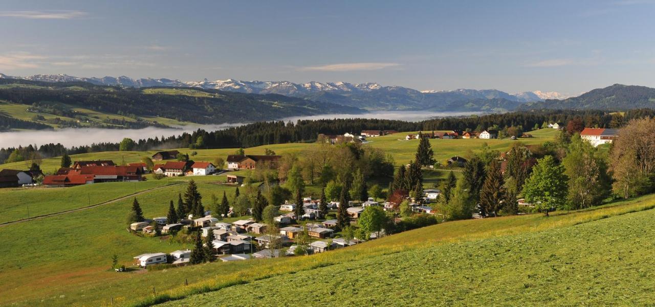 Blockhaus Campingplatz Alpenblick Weiler-Simmerberg Exterior foto